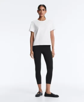 T-shirt a maniche corte in misto cotone, vestibilità regolare per pantaloncini