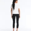 T-shirt a maniche corte in misto cotone, vestibilità regolare per pantaloncini