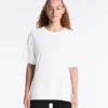 T-shirt a maniche corte lunga in misto cotone T-shirt a maniche corte lunga in misto cotone