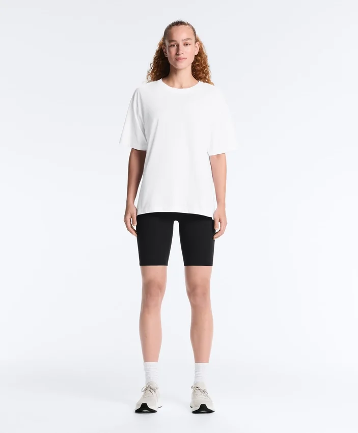 T-shirt a maniche corte lunga in misto cotone T-shirt a maniche corte lunga in misto cotone