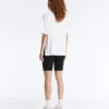 T-shirt a maniche corte lunga in misto cotone T-shirt a maniche corte lunga in misto cotone