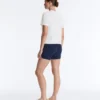 T-shirt a righe in misto cotone, vestibilità regolare T-shirt a righe in misto cotone, vestibilità regolare
