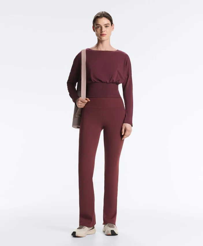 T-shirt aderente in misto cotone T-shirt aderente in misto cotone