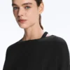 T-shirt aderente in misto cotone T-shirt aderente in misto cotone