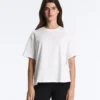 T-shirt boxy a maniche corte in misto cotone T-shirt boxy a maniche corte in misto cotone