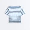 T-shirt boxy a maniche corte in misto cotone T-shirt boxy a maniche corte in misto cotone