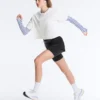 T-shirt corta squadrata in misto cotone con slogan T-shirt corta squadrata in misto cotone con slogan