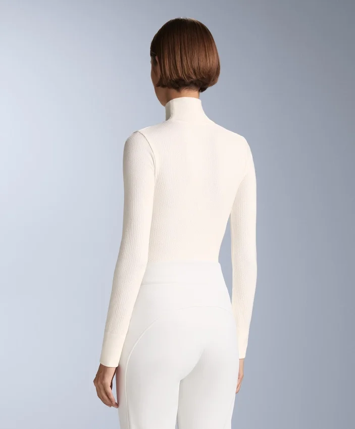 T-shirt intima in lana merino senza cuciture T-shirt intima in lana merino senza cuciture