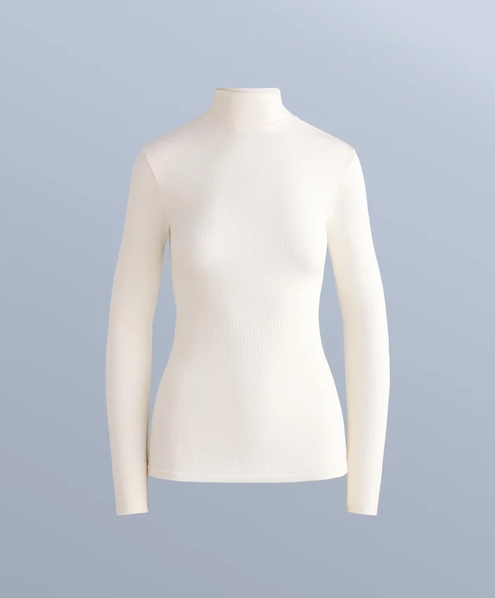 T-shirt intima in lana merino senza cuciture T-shirt intima in lana merino senza cuciture