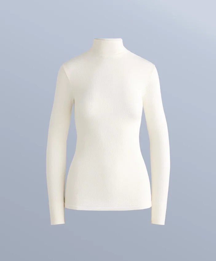 T-shirt intima in lana merino senza cuciture T-shirt intima in lana merino senza cuciture