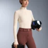 T-shirt intima termica a costine con colletto a V T-shirt intima termica a costine con colletto a V