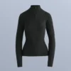 T-shirt intima termica a costine con colletto a V T-shirt intima termica a costine con colletto a V
