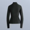T-shirt intima termica a costine con colletto a V T-shirt intima termica a costine con colletto a V