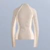 T-shirt intima termica con maglia a costine a contrasto T-shirt intima termica con maglia a costine a contrasto
