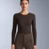 T-shirt intima termica in jacquard senza cuciture T-shirt intima termica in jacquard senza cuciture