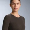 T-shirt intima termica in jacquard senza cuciture T-shirt intima termica in jacquard senza cuciture