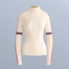 T-shirt intima termica in maglia con dettagli a contrasto T-shirt intima termica in maglia con dettagli a contrasto
