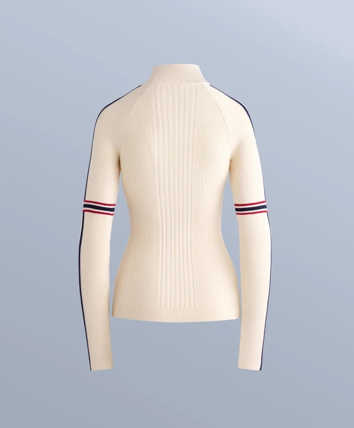T-shirt intima termica in maglia con dettagli a contrasto T-shirt intima termica in maglia con dettagli a contrasto
