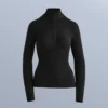 T-shirt intima termica in pile con mezza zip T-shirt intima termica in pile con mezza zip