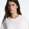 T-shirt oversize a maniche corte in misto cotone T-shirt oversize a maniche corte in misto cotone
