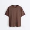 T-shirt oversize a maniche corte in misto cotone T-shirt oversize a maniche corte in misto cotone