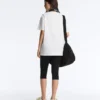 T-shirt oversize a maniche corte in misto cotone T-shirt oversize a maniche corte in misto cotone