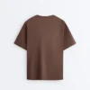 T-shirt oversize a maniche corte in misto cotone T-shirt oversize a maniche corte in misto cotone