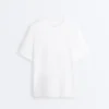 T-shirt oversize a maniche corte in misto cotone T-shirt oversize a maniche corte in misto cotone