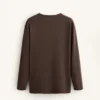 T-shirt oversize a maniche lunghe in misto cotone T-shirt oversize a maniche lunghe in misto cotone