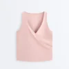 T-shirt senza maniche Comfortlux con scollo incrociato T-shirt senza maniche Comfortlux con scollo incrociato