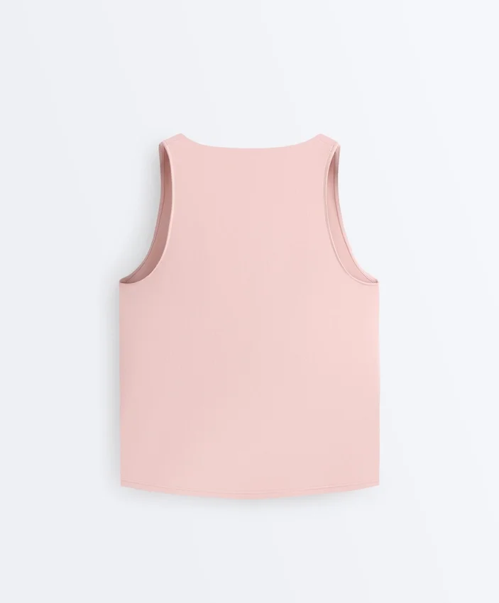 T-shirt senza maniche Comfortlux con scollo incrociato T-shirt senza maniche Comfortlux con scollo incrociato