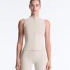 T-shirt senza maniche con zip T-shirt senza maniche con zip