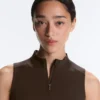 T-shirt senza maniche con zip T-shirt senza maniche con zip