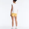 T-shirt senza maniche in misto cotone T-shirt senza maniche in misto cotone
