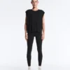 T-shirt senza maniche in misto modal T-shirt senza maniche in misto modal