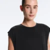 T-shirt senza maniche in misto modal T-shirt senza maniche in misto modal