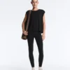 T-shirt senza maniche in misto modal T-shirt senza maniche in misto modal