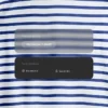 T-shirt tecnica a maniche lunghe a righe T-shirt tecnica a maniche lunghe a righe