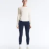 T-shirt tecnica a maniche lunghe con bordino T-shirt tecnica a maniche lunghe con bordino