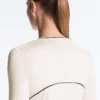 T-shirt tecnica a maniche lunghe con bordino T-shirt tecnica a maniche lunghe con bordino
