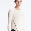 T-shirt tecnica a maniche lunghe con bordino T-shirt tecnica a maniche lunghe con bordino