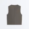 T-shirt tecnica senza maniche con scritta T-shirt tecnica senza maniche con scritta