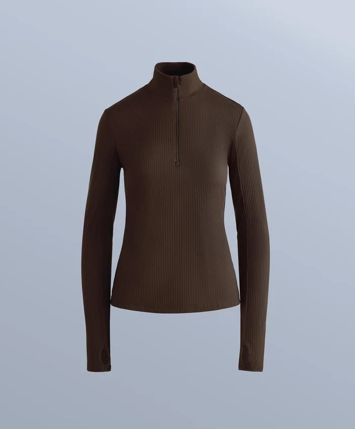 T-shirt termico a costine T-shirt termico a costine
