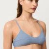 Top bikini a righe