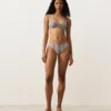 Slip classico a righe per il Bikini