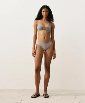 Slip classico a righe per il Bikini