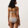 Slip classico a righe per il Bikini