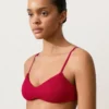 Top bikini con trama a nido d’ape Top bikini con trama a nido d’ape