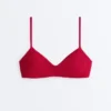 Top bikini con trama a nido d’ape Top bikini con trama a nido d’ape