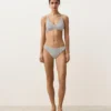 Slip bikini classico in jacquard a pois Slip bikini classico in jacquard a pois
